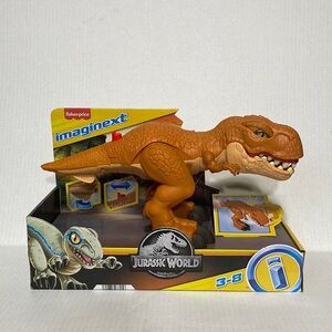 Imaginext Jurassic World Thrashin' Action T. Rex Dinosaur from Fisher-Pr…